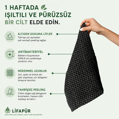 LİFAPÜR® Antibakteriyel Vücut Temizleme Lifi