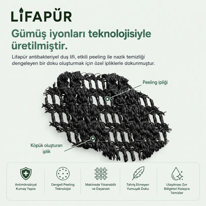 LİFAPÜR® Antibakteriyel Vücut Temizleme Lifi