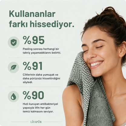 LİFAPÜR® Antibakteriyel Vücut Temizleme Lifi